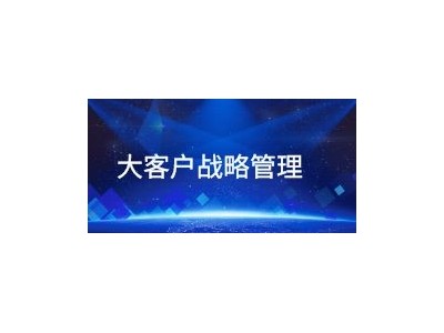 大客戶戰略管理