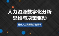 人力資源數字化分析思維與決策驅動